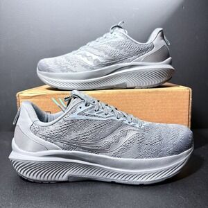 Saucony Women Shoes Echelon 9 Wide Sz 11.5 W S10766-101 Asphalt Athletic Sneaker